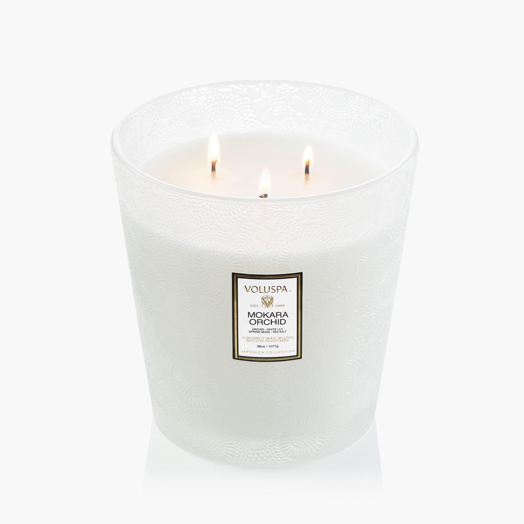 Mokara Orchid | 3 Wick Hearth Candle | VOLUSPA