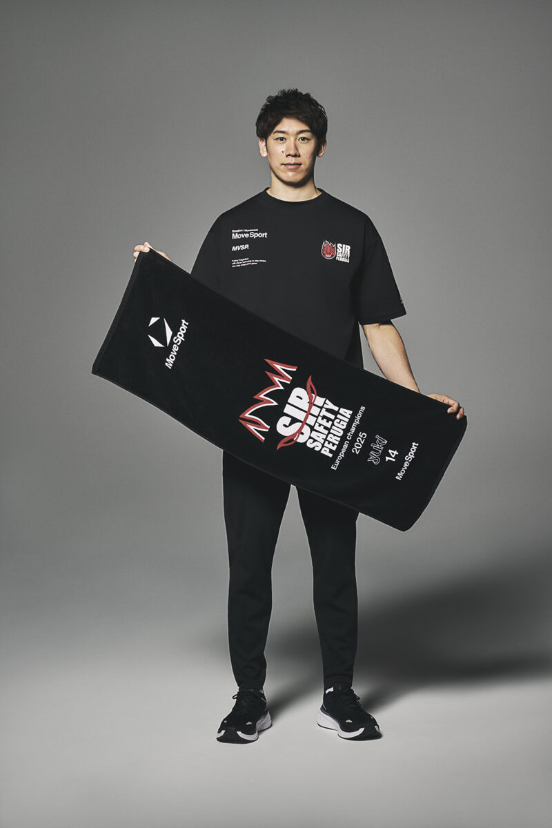 写真・3枚目】ムーブスポーツと石川祐希所属のペルージャがコラボ