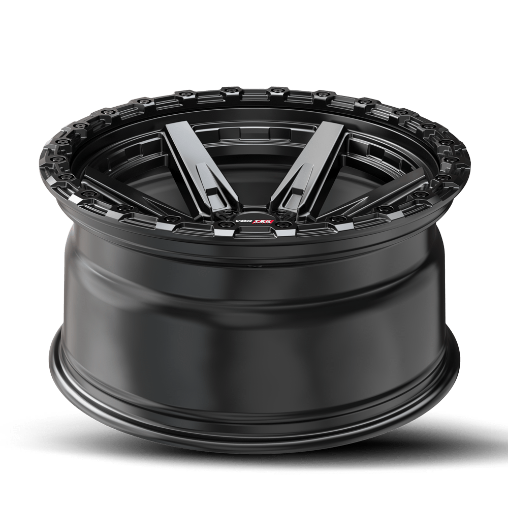 VRT-602 Matte Titanium Truck Wheels | 17