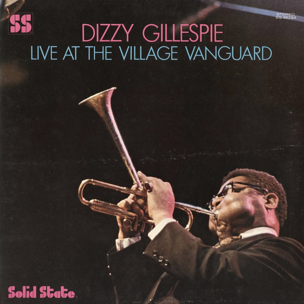 Dizzy Gillespie - Live At The Village Vanguard LP 1968 US チック