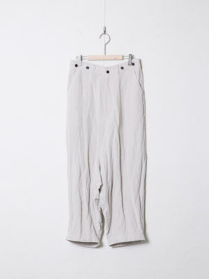 Linen Bamboo Chambray サルエルパンツ | ITEM | Vlas blomme
