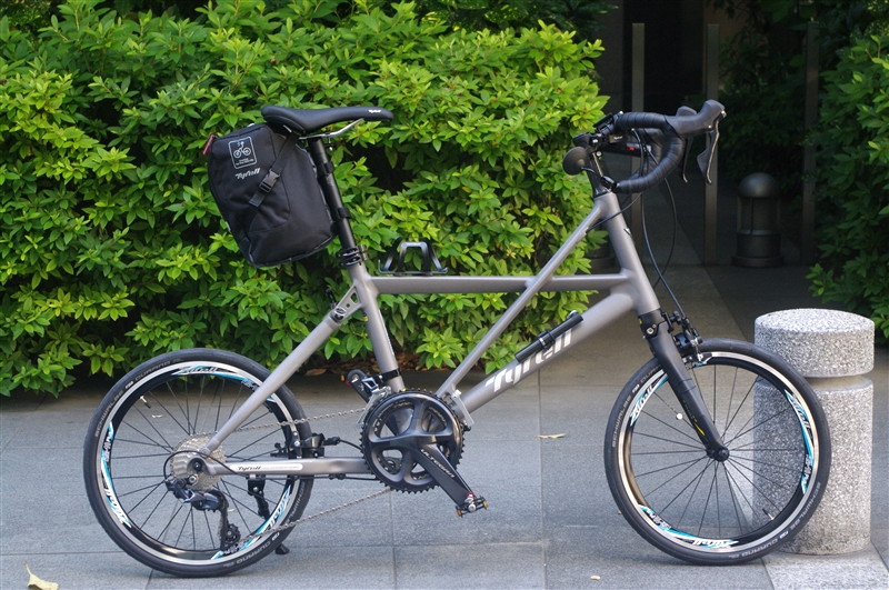 美品300km Tyrell FSX Force＋BROOKS 20″折り畳み 美品300km Tyrell