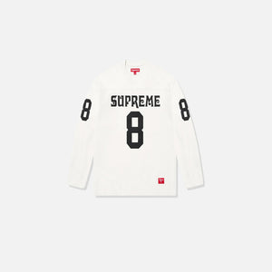 Supreme Affiliated L/S White Football Top | SS25KN34-WHITE