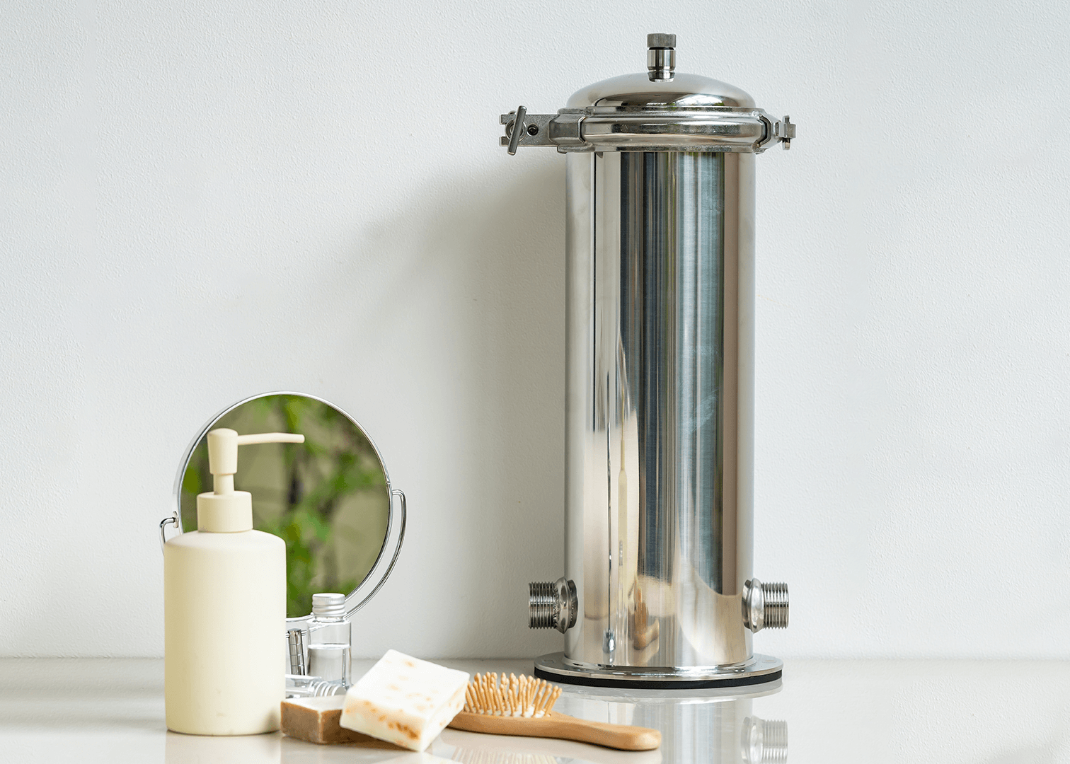 ナノセラム 家庭用浄水器 CHJ-001 通販生活®浄水器ナノセラム®｜【公式