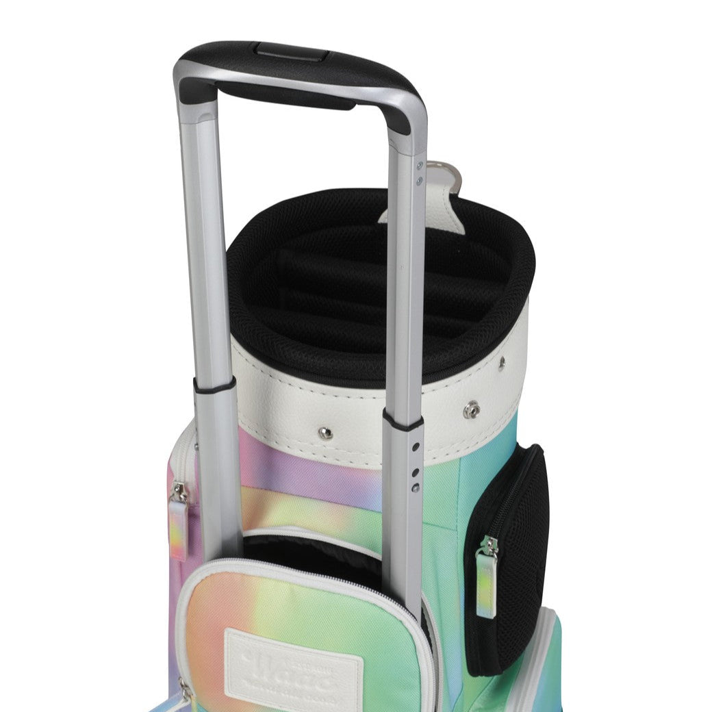 UNISEX キャスター付キャディバッグ ピンク