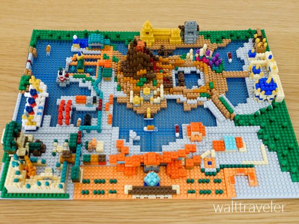 東京ディズニーシーのジオラマ風ナノブロックをレビュー！ | ウォルタビ