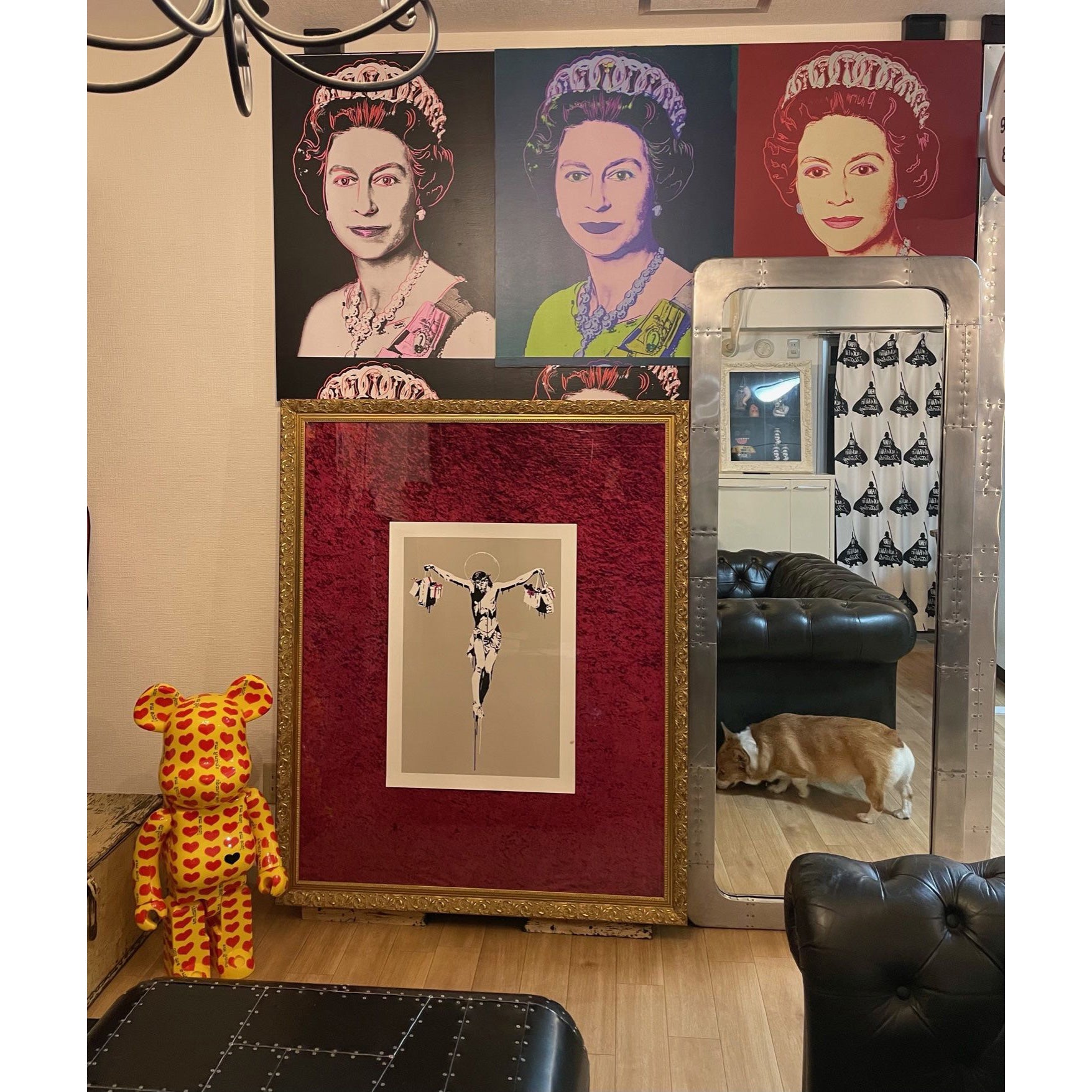 Andy Warhol / Queen Elizabeth / Teal | 輸入壁紙専門店 WALPA – WALPA.jp