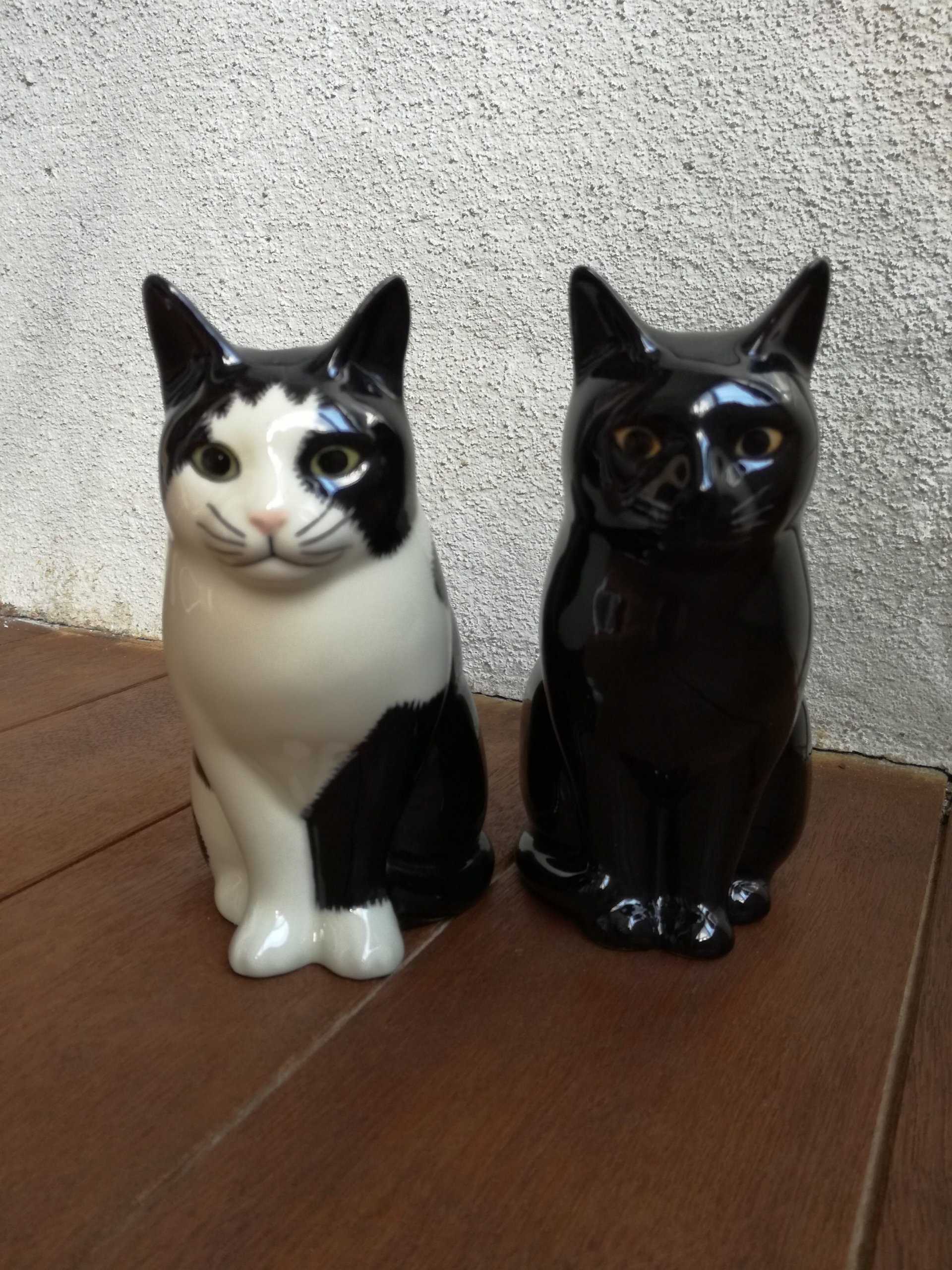 Quail Ceramics社 貯金箱（黒猫 Lucky） | 猫本専門書店 書肆 吾輩堂