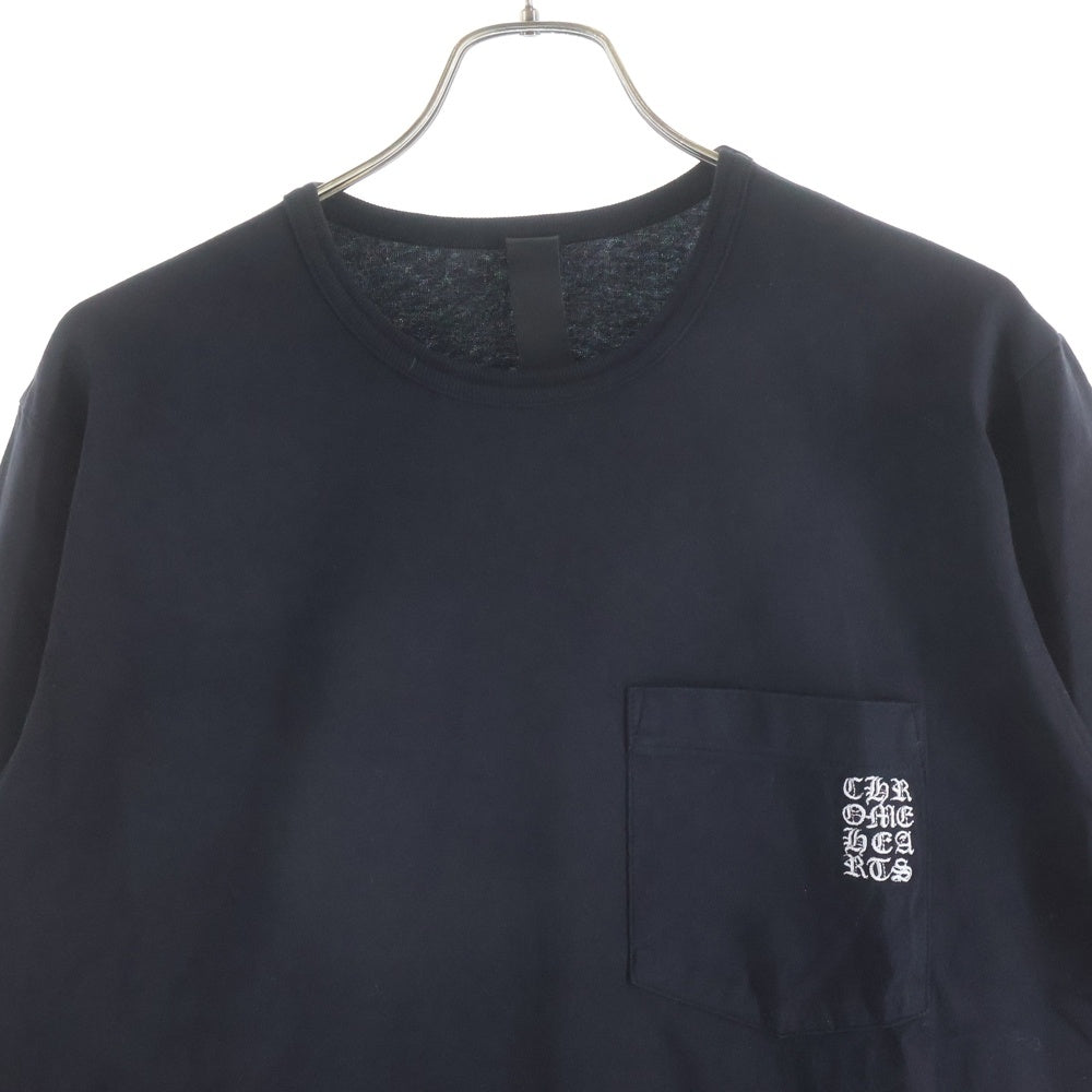 CHROME HEARTS(クロムハーツ) YNOT L/S TEE フロントロゴ刺繍 袖CH