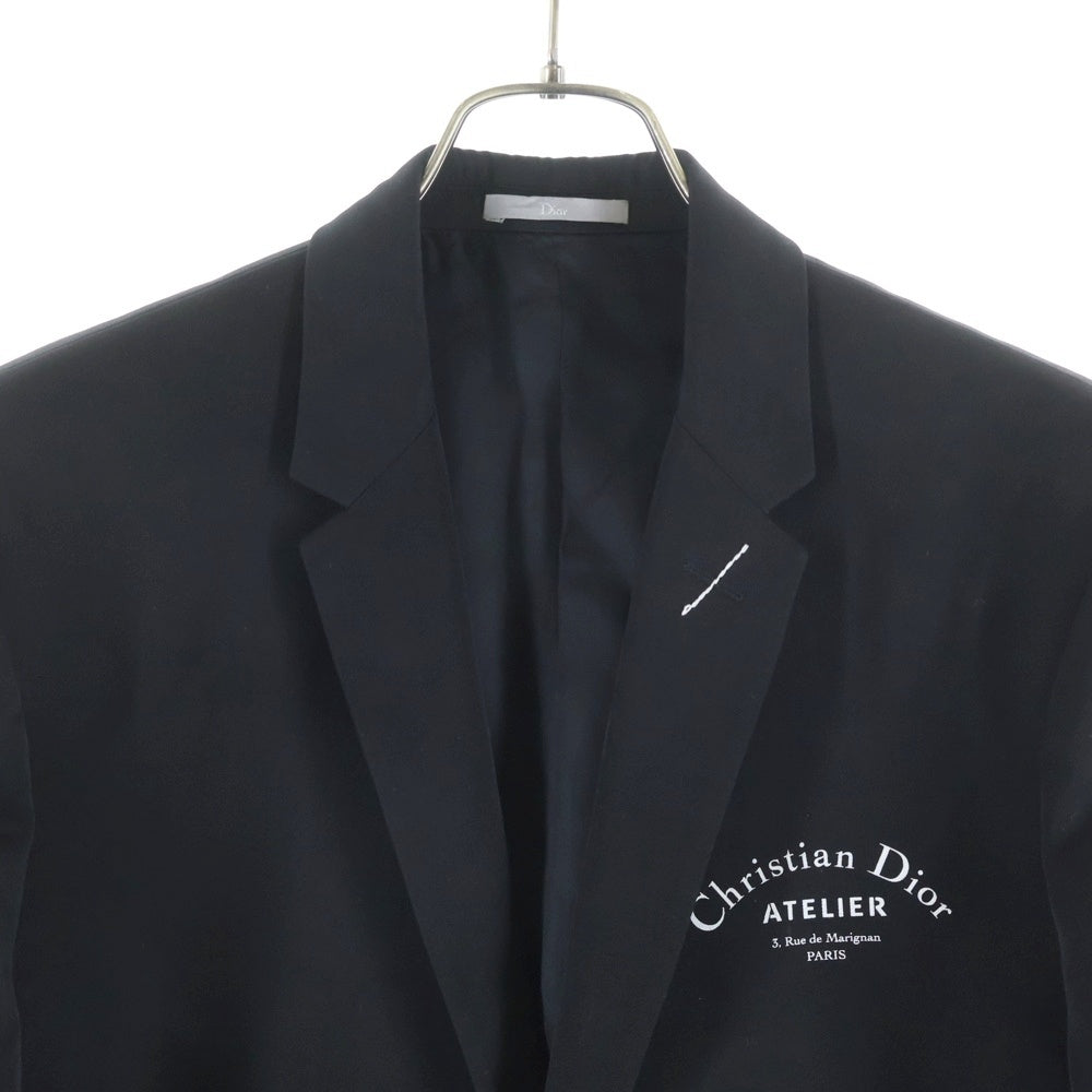 Dior HOMME(ディオールオム) 18AW Atelier Logo Tailored Jacket