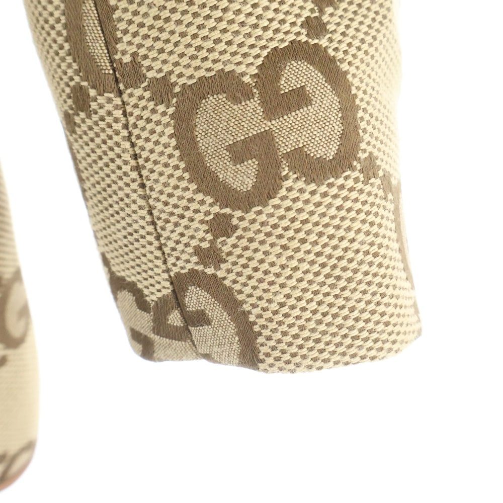 GUCCI(グッチ) ×The Hacker Maxi GG Hourglass Jacket Beige ハッカー