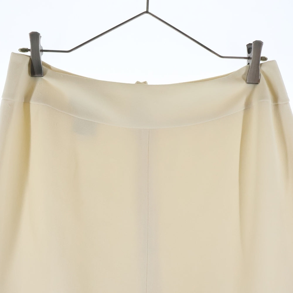 CHANEL(シャネル) シルク フレアスカート アイボリー レディース