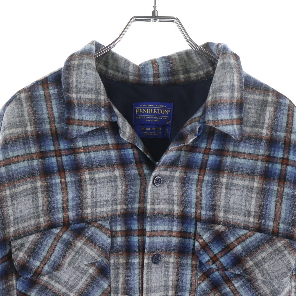 PENDLETON(ペンドルトン) 90-00S WOOL CHECK L/S BOARD SHIRT ウール