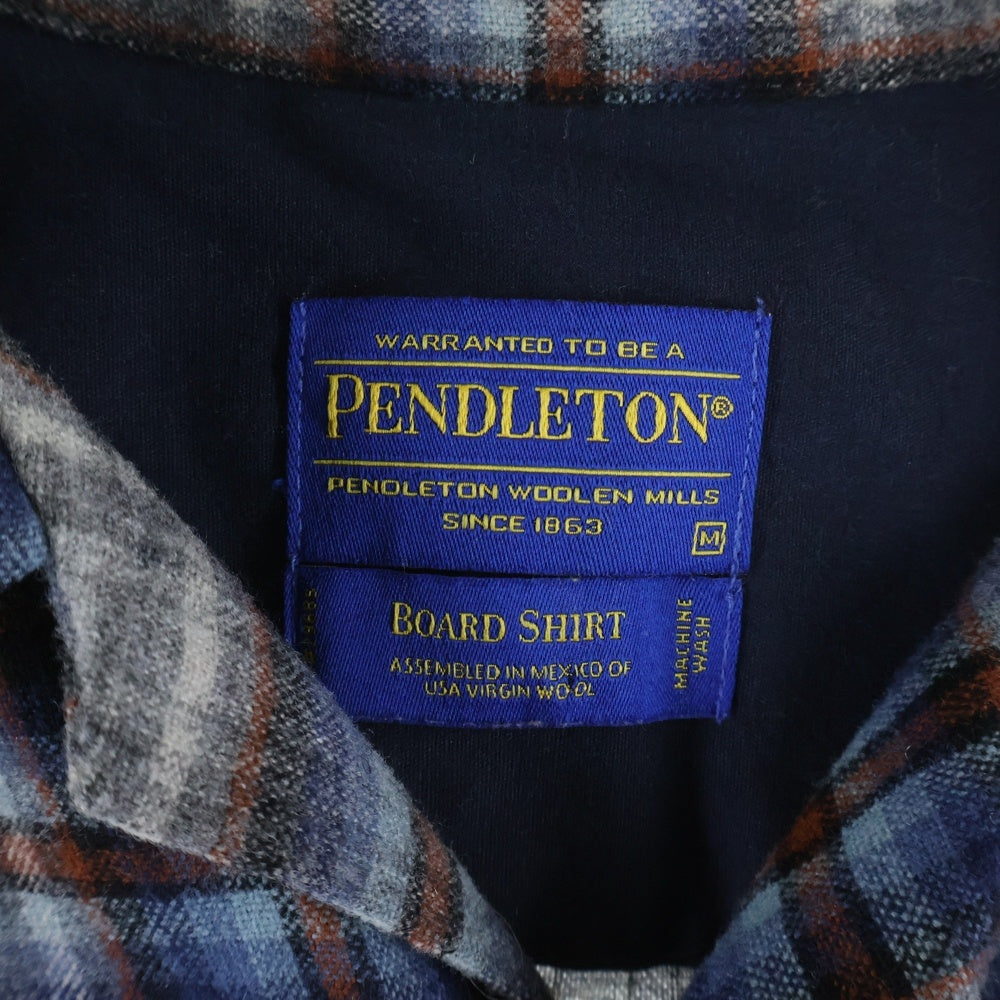 PENDLETON(ペンドルトン) 90-00S WOOL CHECK L/S BOARD SHIRT ウール