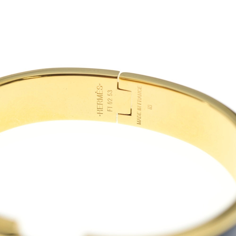 HERMES(エルメス) クリッククラックPM ブレスレット バングル ネイビー
