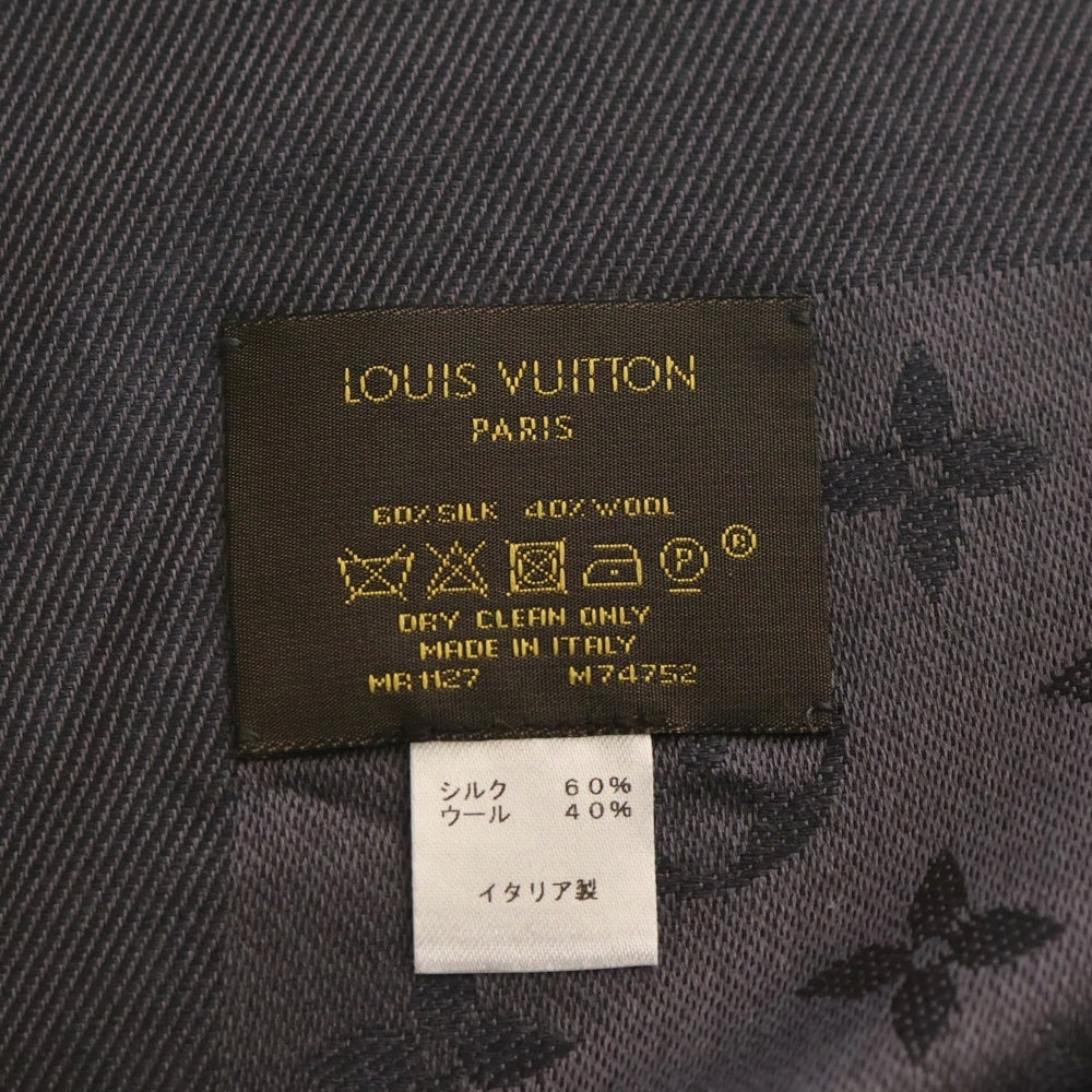 LOUIS VUITTON(ルイヴィトン) ショール・モノグラム アントラシット