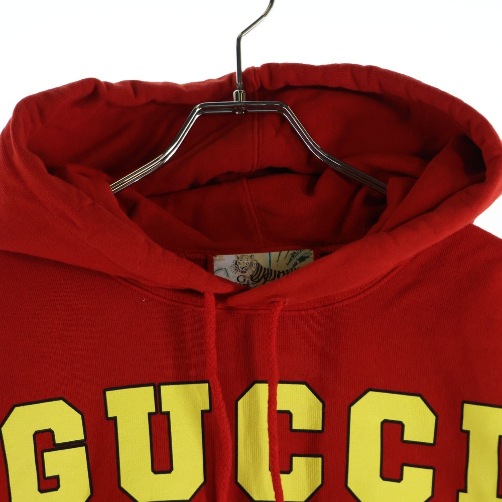 GUCCI(グッチ) タイガー ロゴ グラフィックプリント レイヤード