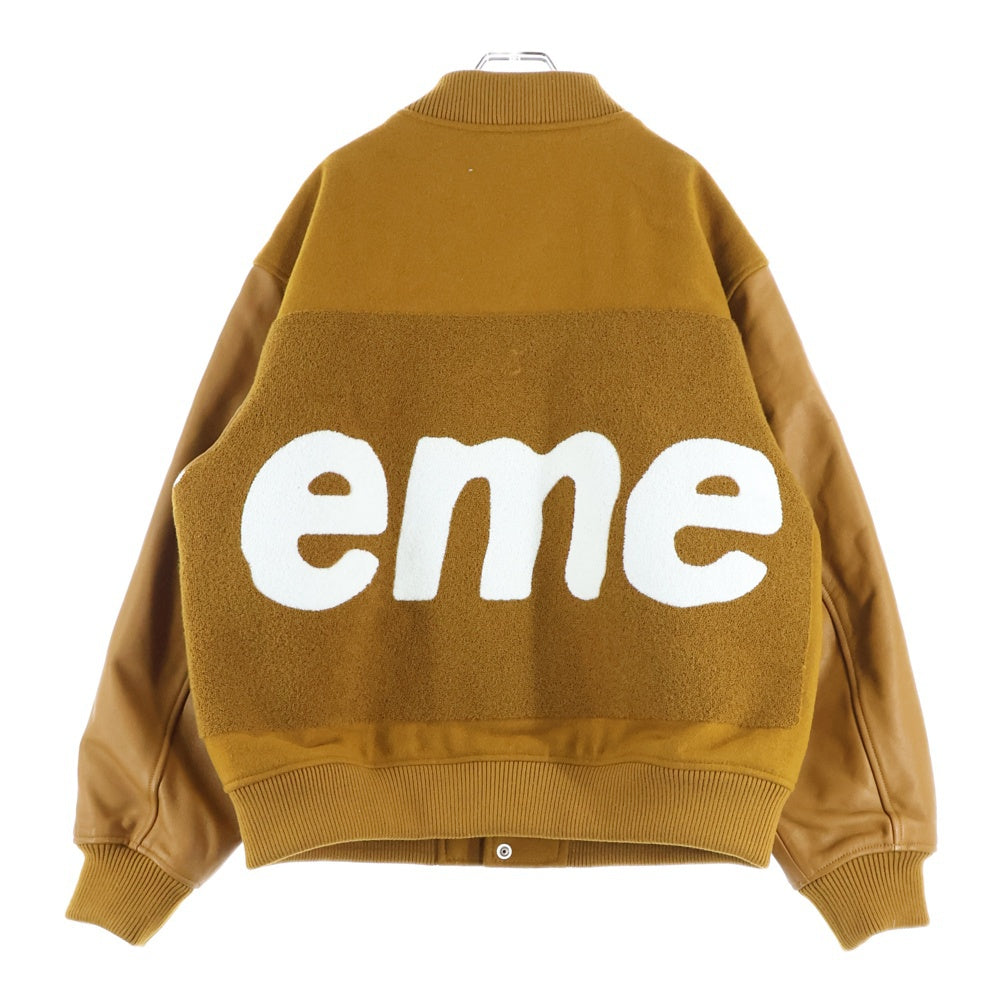 SUPREME(シュプリーム) 24SS Big Logo Chenille Varsity Jacket