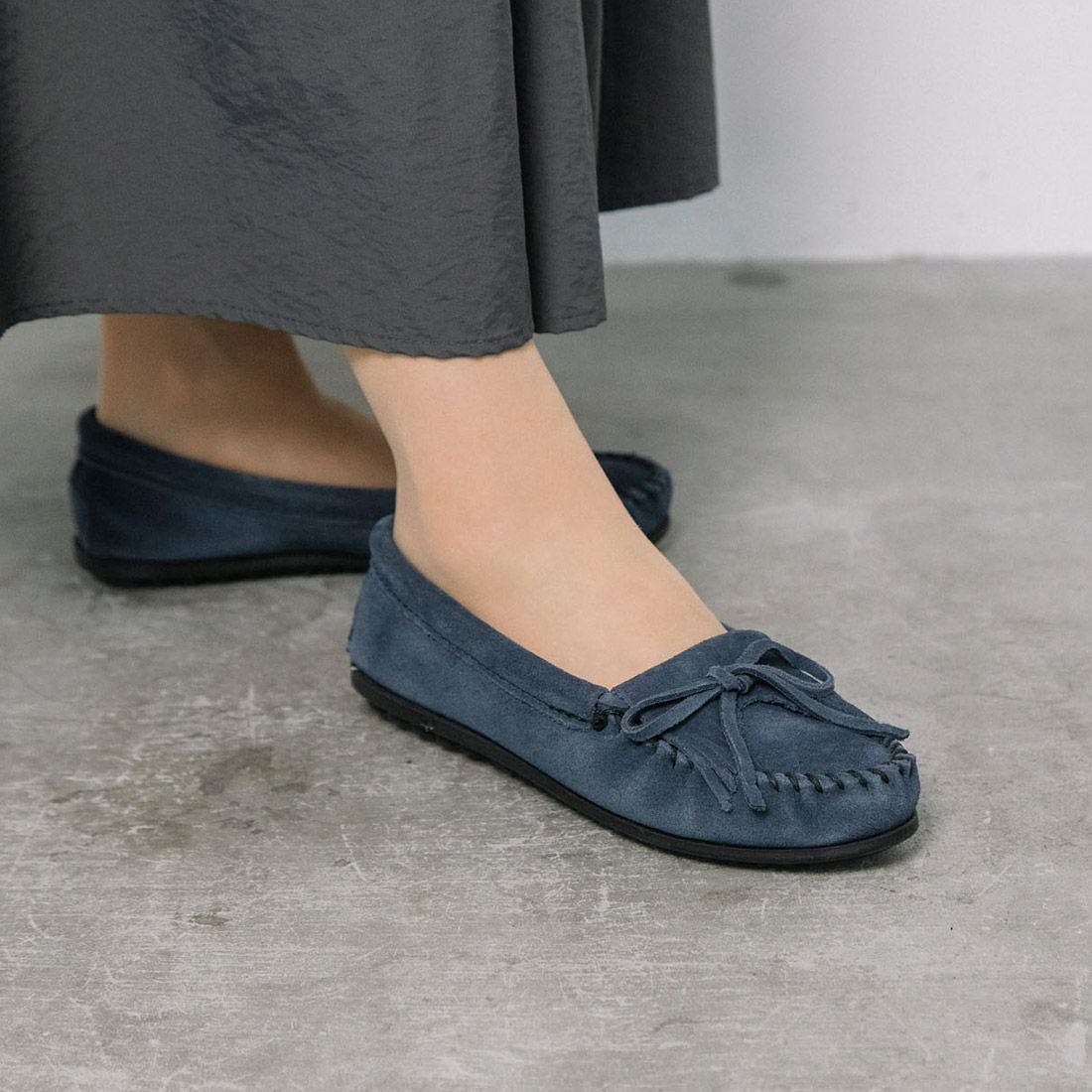 MINNETONKA スエードモカシン|銀座ワシントン 公式サイト