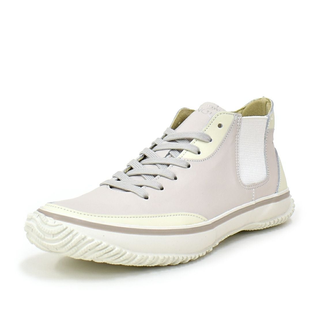 限定先行発売】 SPINGLE 国産サイドゴアレザースニーカー|銀座