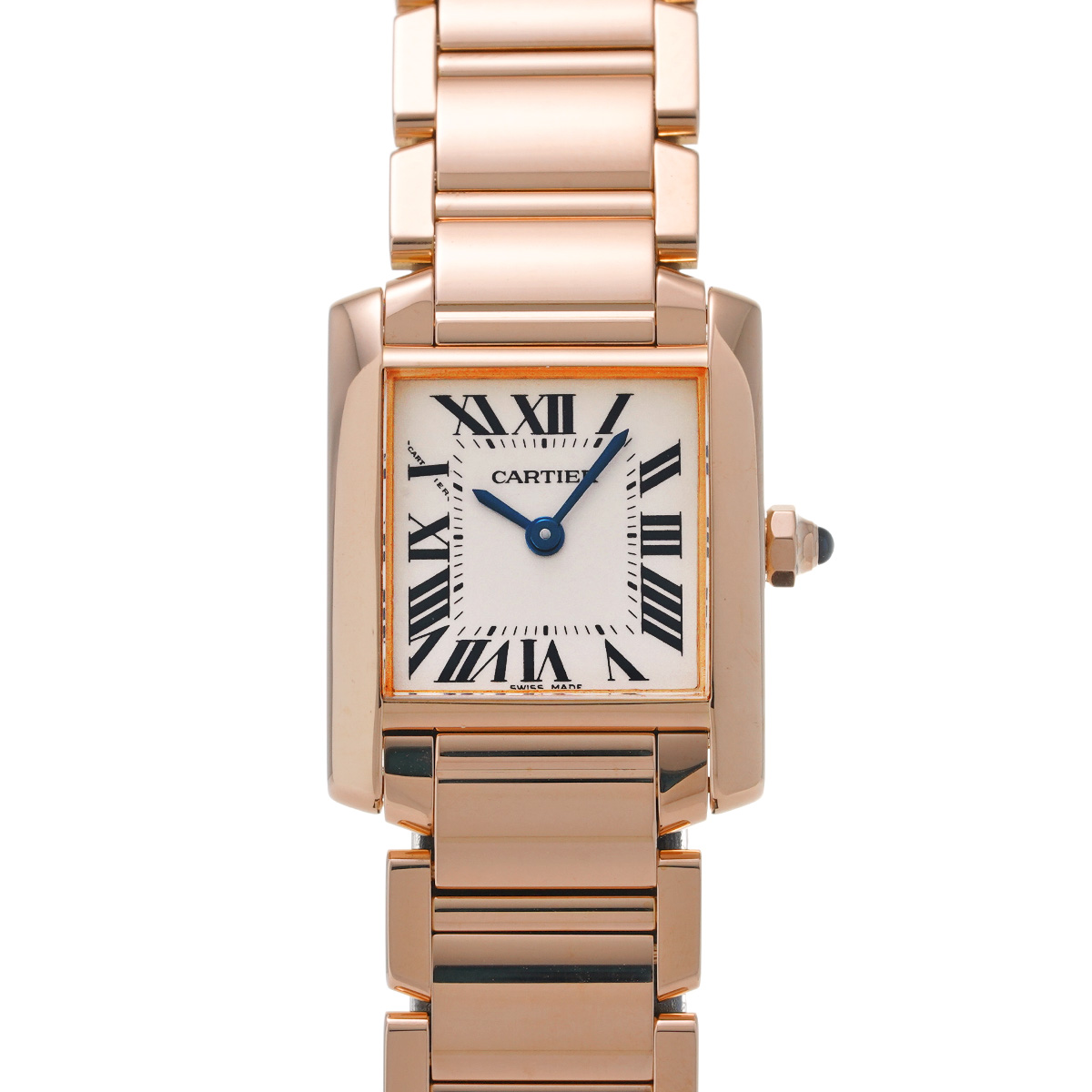 カルティエ タンク フランセーズ SM W500264H ホワイト レディース