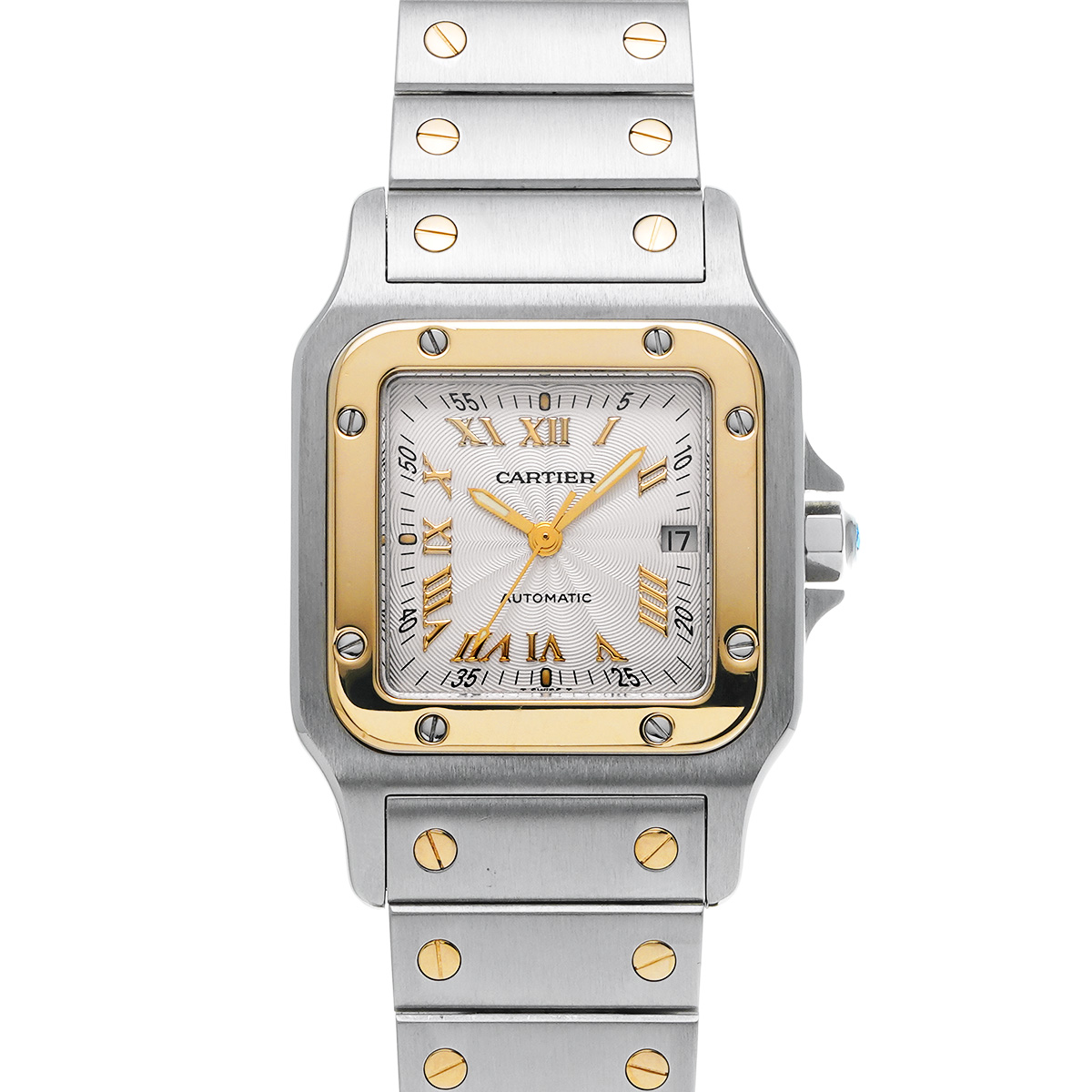 カルティエ サントス ガルベ LM 20周年記念モデル W20041C4 シルバー