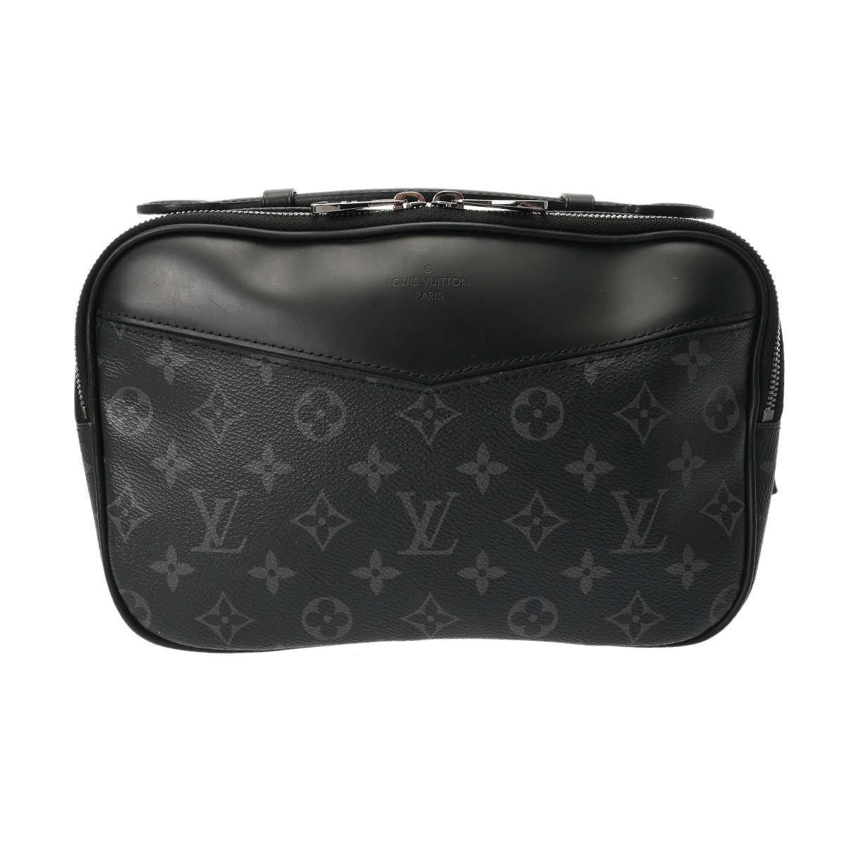 ルイ ヴィトン モノグラムエクリプス バムバッグ ブラック M42906