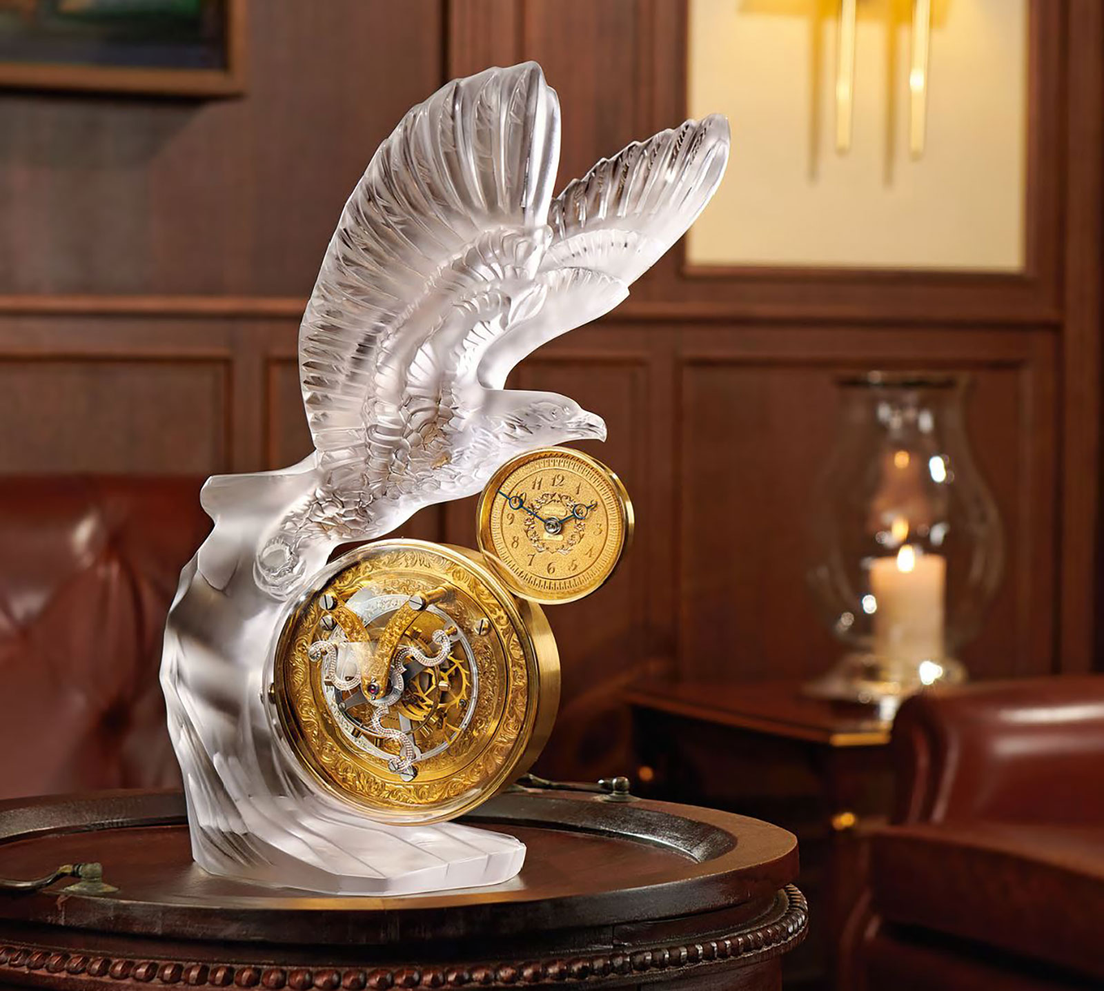 Rolf Lang Combines Lalique Crystal and a Hand-Made Tourbillon in a