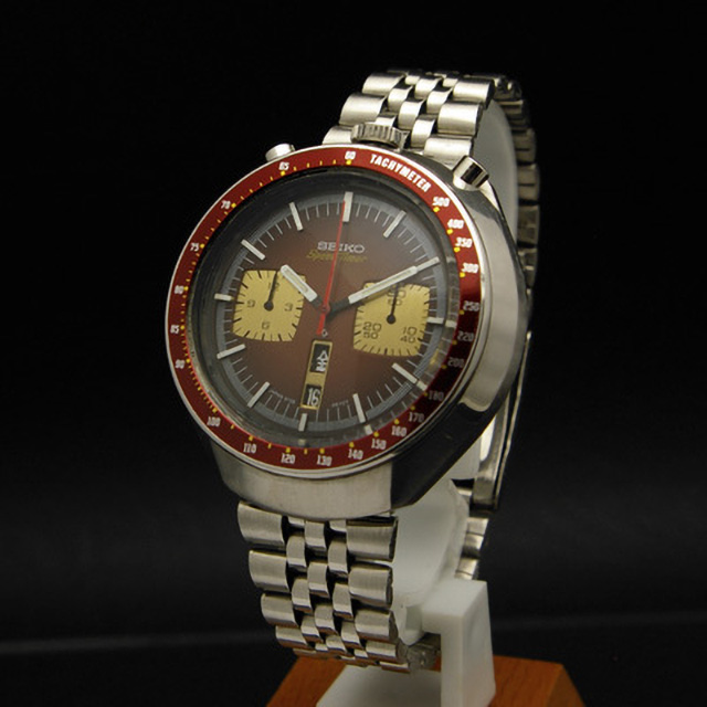 セイコー スピードタイマー クロノグラフ 茶馬 アンティークウオッチ