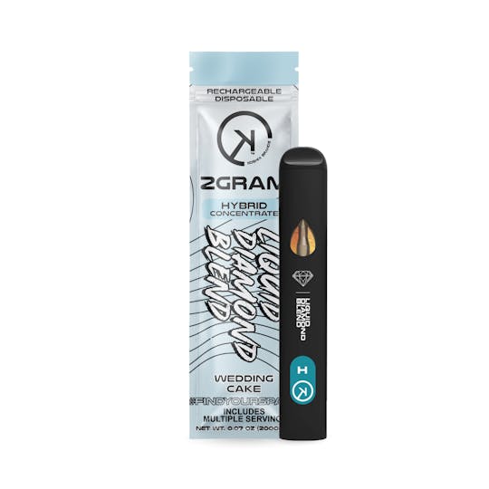 Kosmik - 2g Liquid Diamond Blend - Wedding Cake - Hybrid - 710