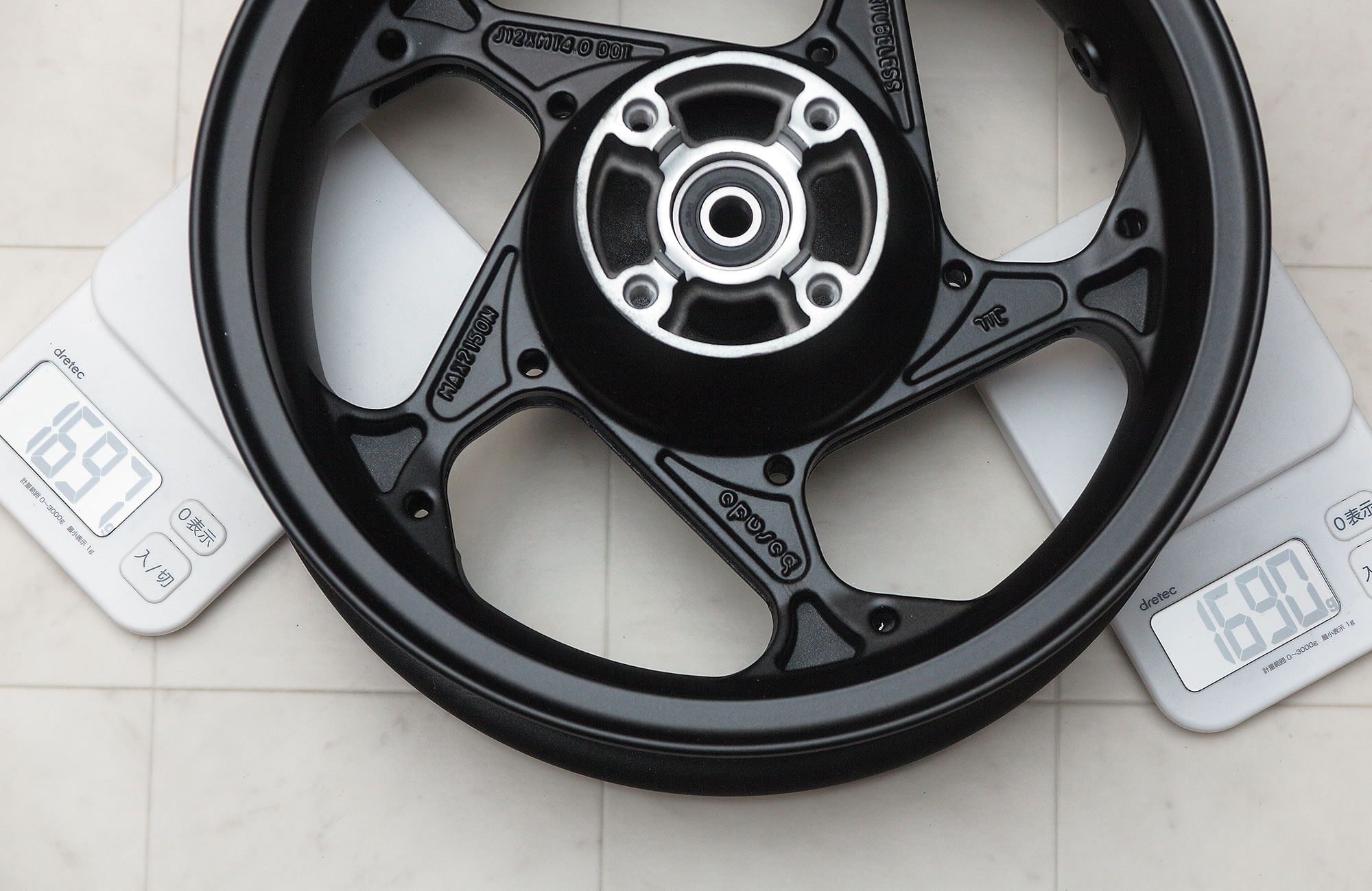 モンキー125 JB02 社外品ホイール