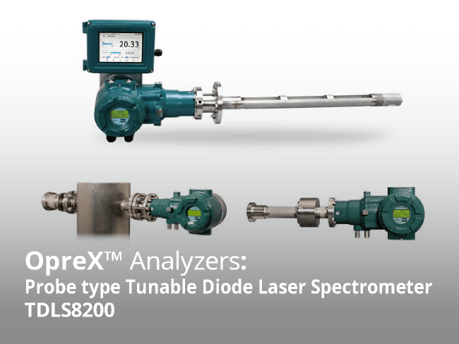 Probe type Tunable Diode Laser Spectrometer TDLS8200 | Yokogawa Europe