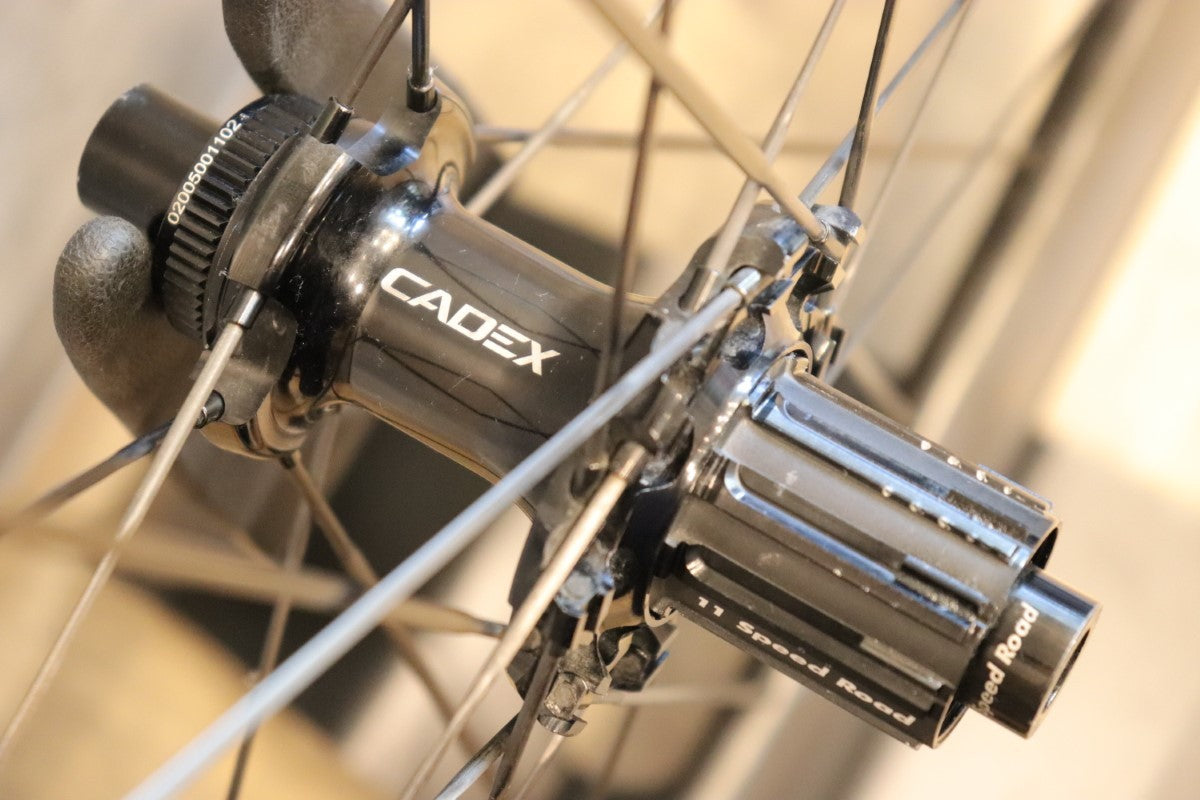 カデックス CADEX 65 DISC カーボン チューブレス ホイールセット