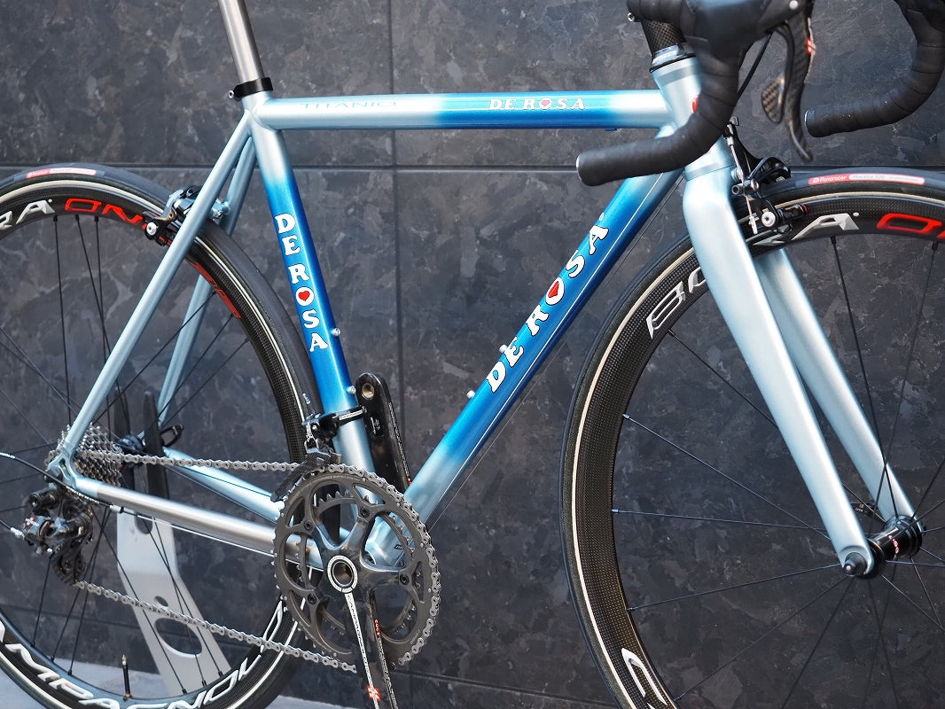 デローザ DE ROSA チタニオ TITANIO カンパニョーロ スーパーレコード
