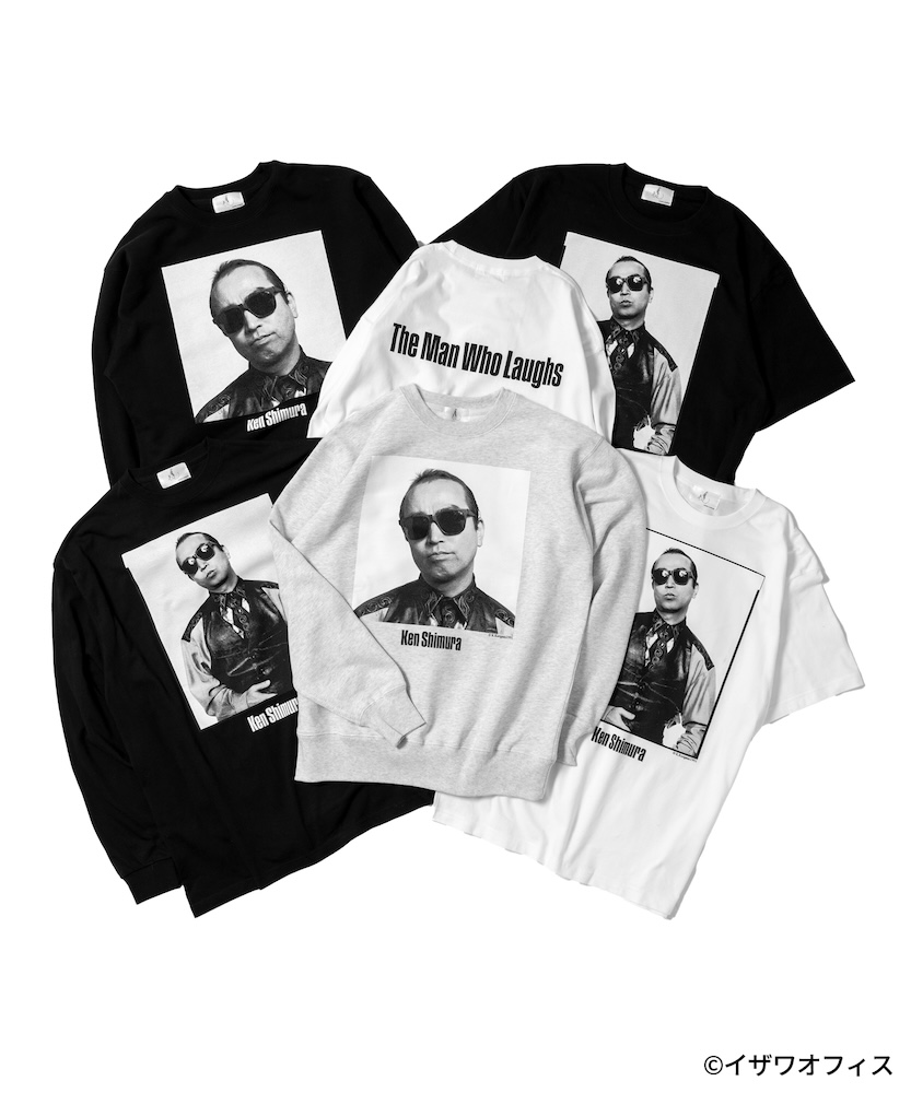 写真界の巨匠が撮影した「志村けん」が、Tシャツ＆スウェットに