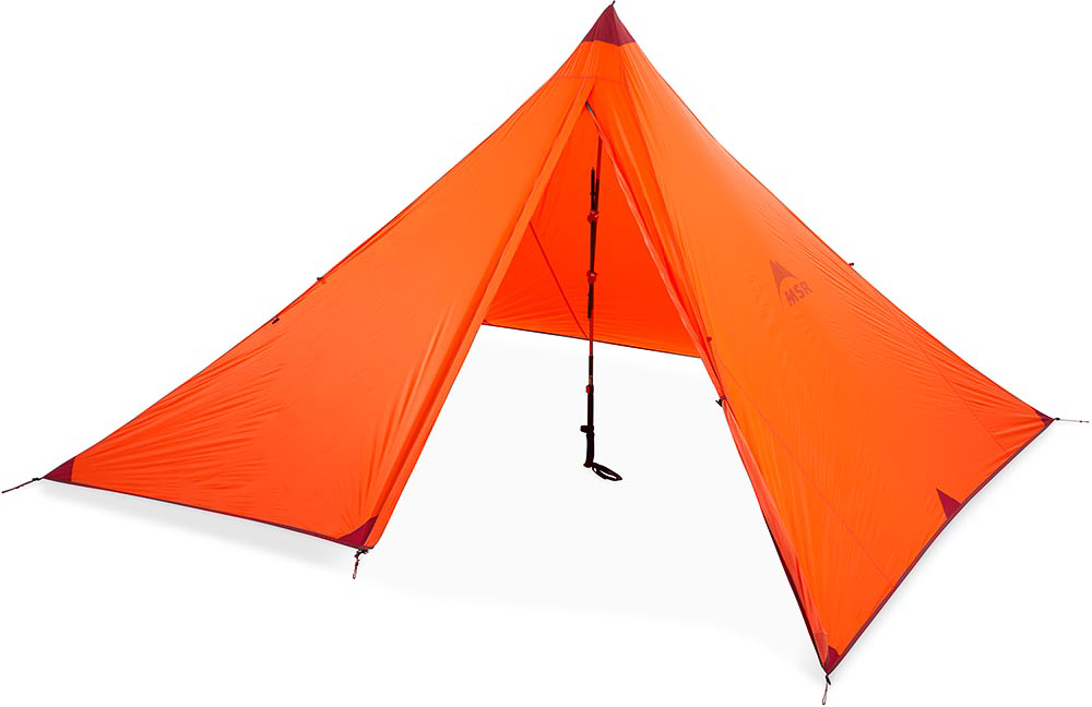 4人用で1kg以下！ MSRから、家族で使える軽量ワンポールテントが登場
