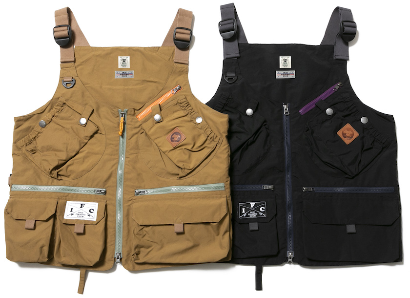 grn outdoorの大収納”手ぶらベスト”が、アイリーフィッシングクラブ