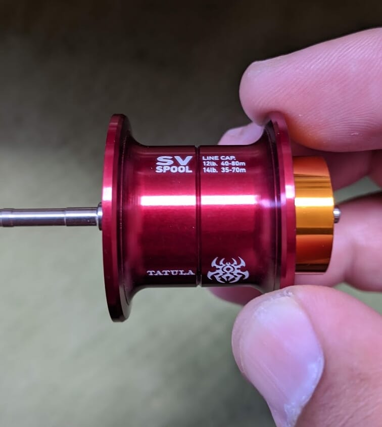 20タトゥーラSV TW用 105スプールが到着したのでファーストインプレ