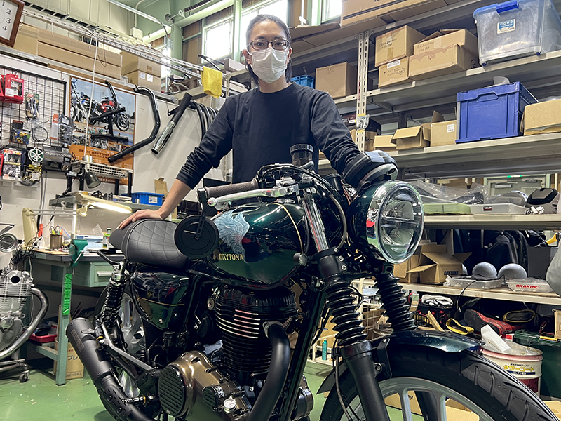 デイトナカスタムGB350 担当に聞く こだわりポイントはここだ！（塗装