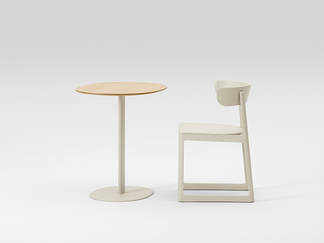 SHOTOサイドテーブル76（楕円） | 【公式】マルニ木工オンライン