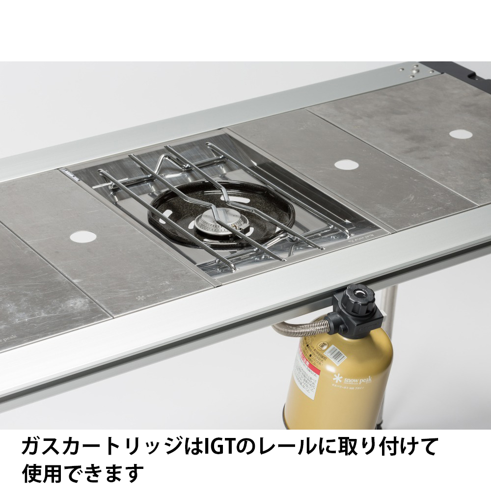 snow peak フラット バーナー GS-450R: キャンプ トレッキングギア