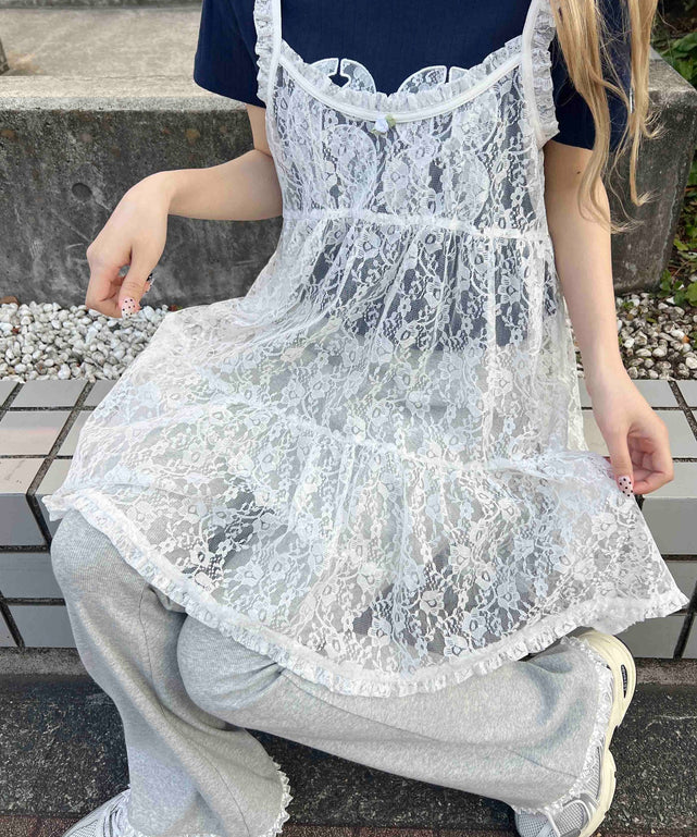 ローズポイントレースミニワンピース – WEGO ONLINE STORE