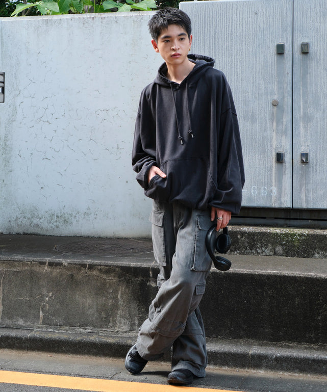 アシッドウォッシュバルーンパーカー – WEGO ONLINE STORE