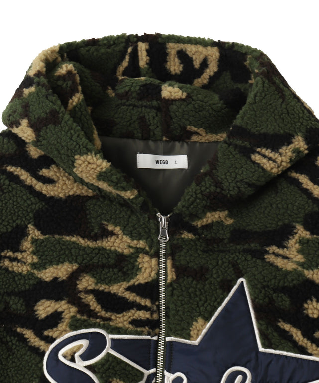 迷彩ロゴボアパーカー｜WEGO（ウィゴー） – WEGO ONLINE STORE