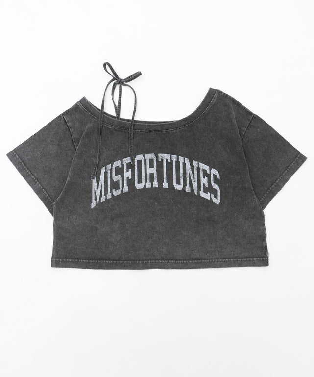 Mewl ショート丈2WAYオフショルTOPS ショート丈2WAYオフショルTOPS