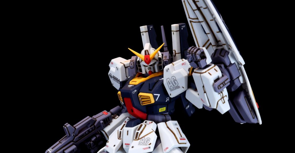 ガンプラ【HGUC ガンダムMKⅡリバイブ】2 完成 成形色仕上げ（つや消し