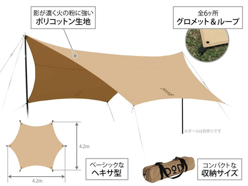 DOD - All Right Tarp TT5-582-TN-Quality Foreign Outdoor and