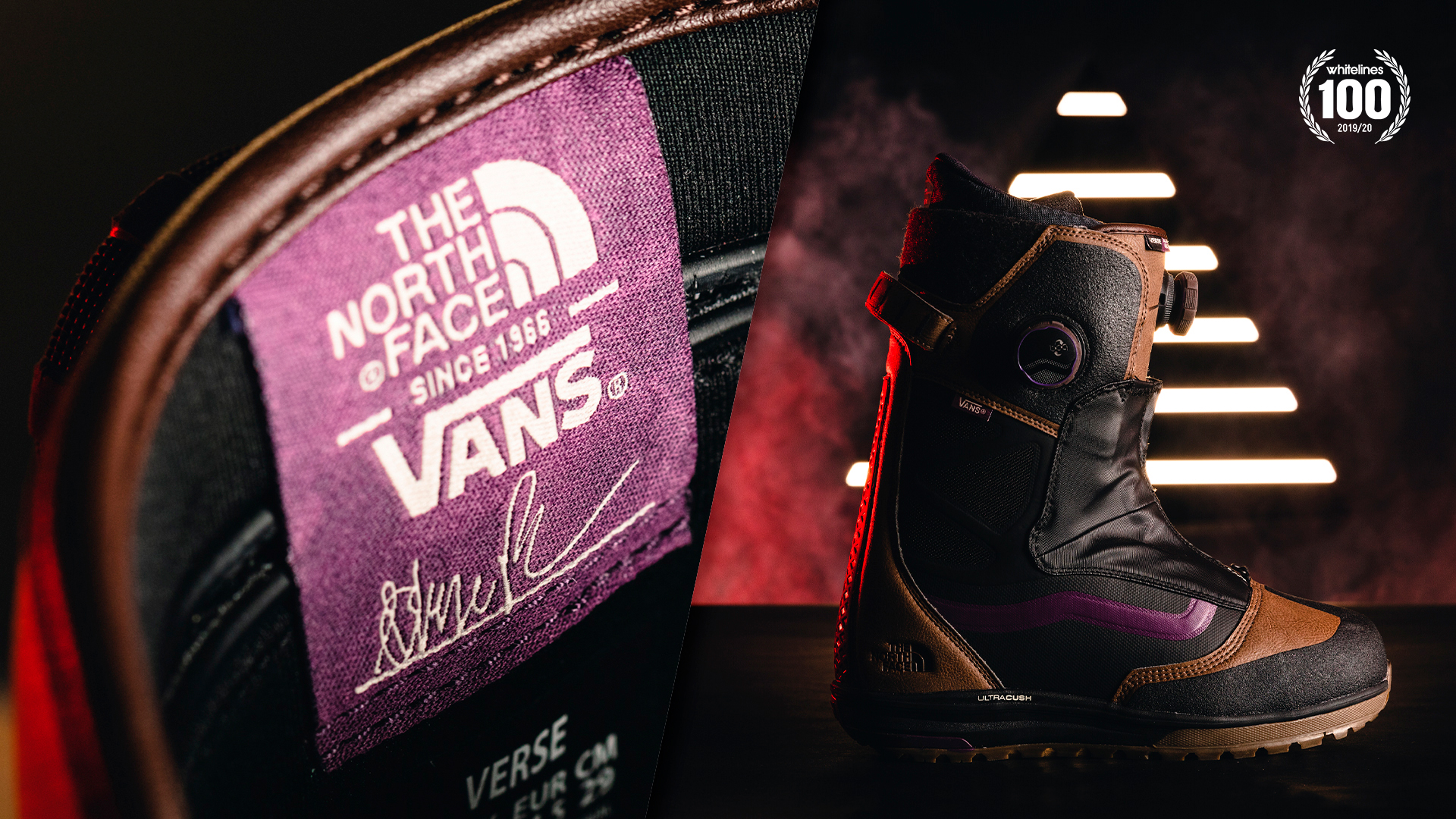 Vans / North Face Verse 2018-2019 Snowboard Boots Re