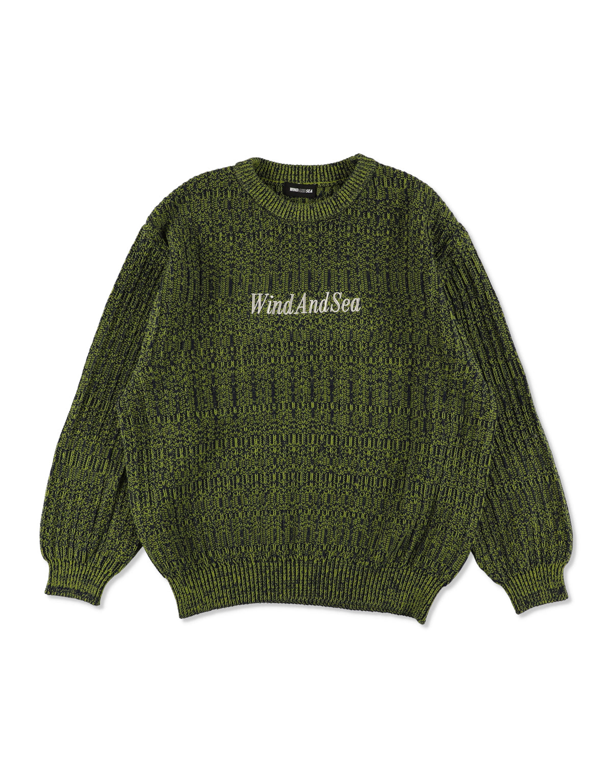 Cotton volume knit sweater – WIND AND SEA
