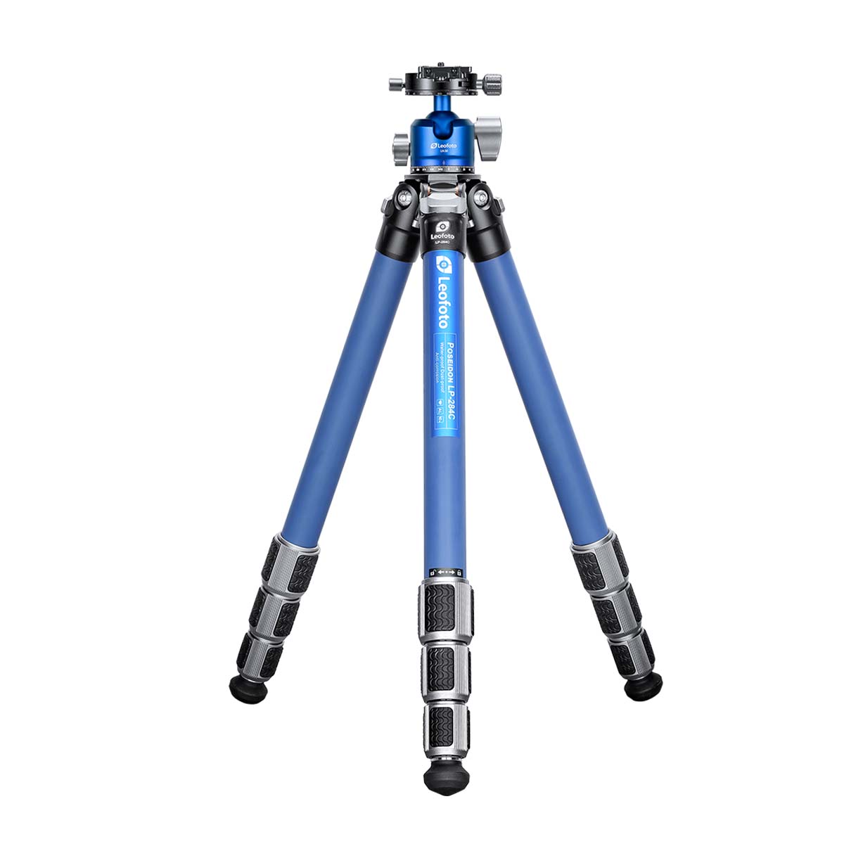 LP-284C+LH-30R(FB) ポセイドンシリーズ 三脚雲台セット フルブルー